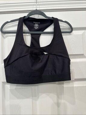 Bandier Black High-Support Racerback Sports Bra (21)